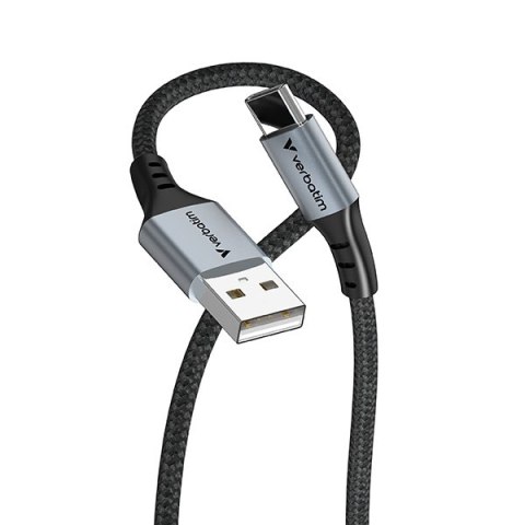 Verbatim USB kabel USB A M - USB C (M), 18W, 1.2m, czarny, box, 31843