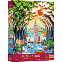 Puzzle 1000 elementów 40-lecie Paper Art Londyn