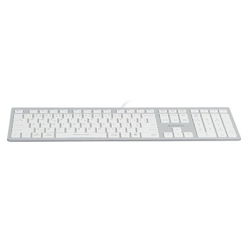 A4Tech FX50 Klawiatura przewodowa (USB) CZ, biała