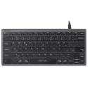 A4Tech FX51 Klawiatura przewodowa (USB) CZ, szara
