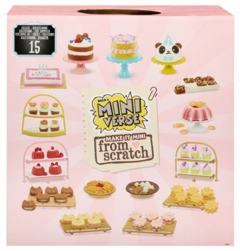Figurki Miniverse Make It Mini From Scratch Display 15 sztuk
