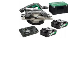 HIKOKI.PILARKA TARCZ.36V 190mm C3607DB WRZ 2x2,5Ah MV BL HSC