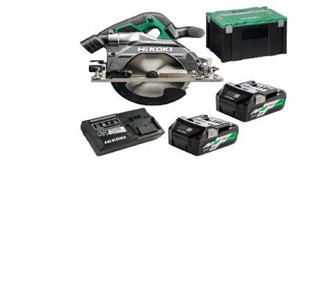 HIKOKI.PILARKA TARCZ.36V 190mm C3607DB WRZ 2x2,5Ah MV BL HSC