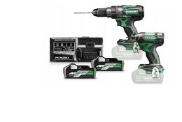 HIKOKI.ZESTAW 18V KC18DC WBZ (DV18DC + WH18DC) 2x5,0Ah MV HSC