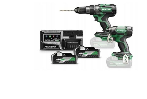 HIKOKI.ZESTAW 18V KC18DC WBZ (DV18DC + WH18DC) 2x5,0Ah MV HSC