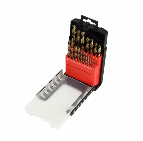 AWTOOLS WIERTŁO METAL KOBALT KPL.19szt / OP.PLASTIK