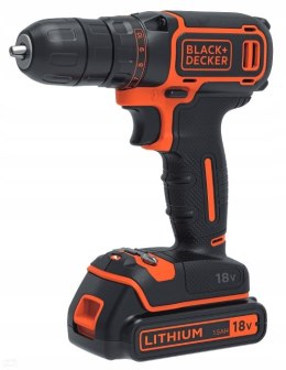 BLACK+DECKER WIERTARKO-WKRĘTARKA 18V 2x1.5Ah BDCDC18B