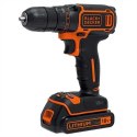 BLACK+DECKER WIERTARKO-WKRĘTARKA 18V 2x1.5Ah BDCDC18B