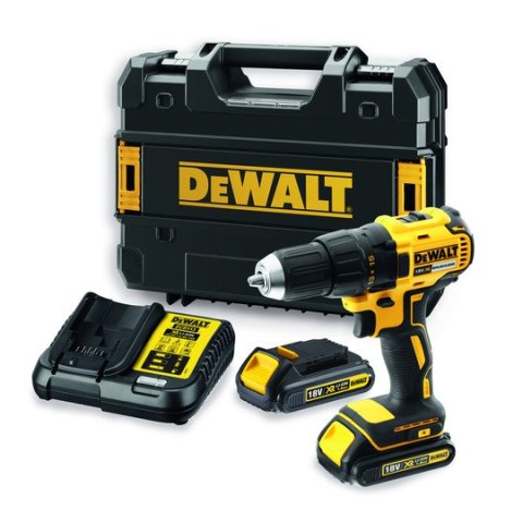 DEWALT WIERTARKO-WKRĘTARKA 18V 65/26Nm 2x1,5Ah LI-ION BRUSHLESS DCD777S2T