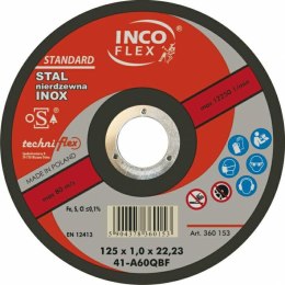 TARCZA METAL INOX INCOFLEX 125*1,0