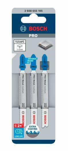 BOSCH BRZESZCZOT T PRO METAL MEDIUM T121AFC 92 mm /3szt.