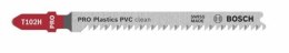 BOSCH BRZESZCZOT T PRO PLASTICS PVC CLEAN T102H 100 mm /2szt.