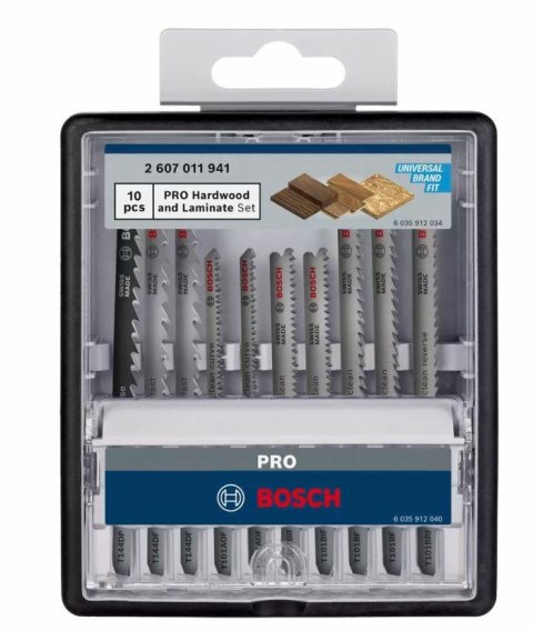 BOSCH BRZESZCZOT T ZESTAW PRO HARDWOOD AND LAMINATE 83 MM 10szt.