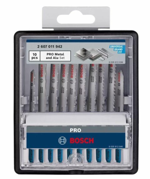 BOSCH BRZESZCZOT T ZESTAW PRO METAL AND ALU 92mm 10szt.