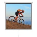 Ekran ręczny półautomat 1:1 96" 244x244cm MS-96 1:1