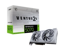 Karta graficzna GeForce RTX 5070 12G VENTUS 2X OC WHITE GDDR7 192bit