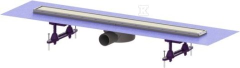 ODPŁYW LINEARIS COMPACT L750 BOCZNY DN5