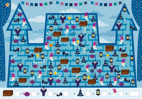 Książeczka Labirynty z Krainy Czarów