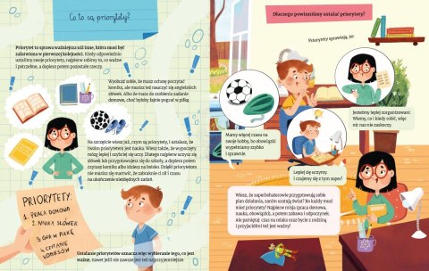 Książeczka Szkoła i ja. Uczymy się planować