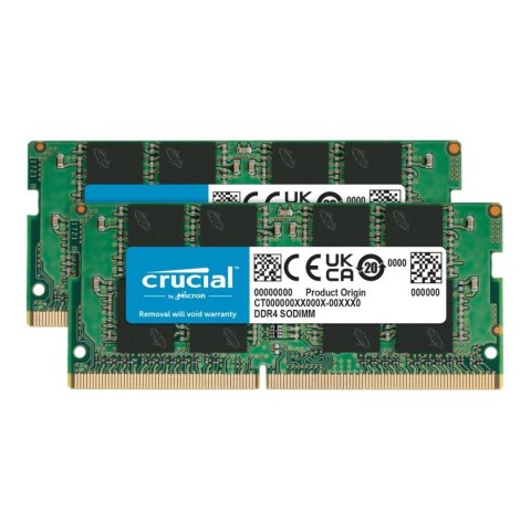 Pamięć SODIMM DDR4 Crucial 32GB (2x16GB) 3200MHz CL22 1,2V