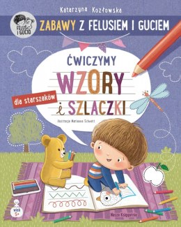 Zabawy z Felusiem i Guciem. Ćwiczymy wzory i szlaczki