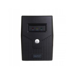 Zasilacz awaryjny UPS DIGITUS Line-Ineractive LED BASIC, 800VA/480W, 1x12V/9Ah, AVR, 2x Schuko CEE 7/3