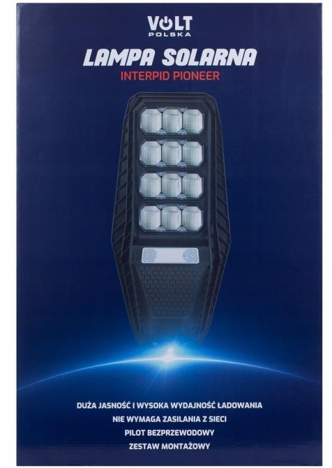 Lampa solarna VOLT POLSKA PIONEER 240 + panel 18W + 18.000mAh + pilot