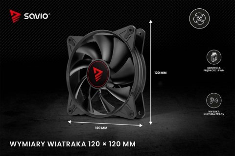 Wentylator BLADE 120mm 4-pin PWM