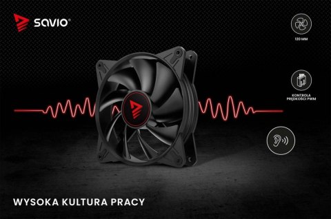 Zestaw wentylatorów BLADE 3 x 120mm 4-pin PWM