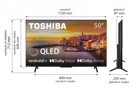 Telewizor QLED 50 cali 50QA2363DG