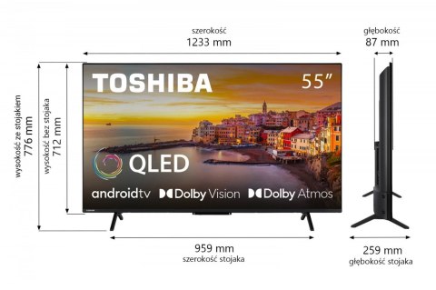 Telewizor QLED 55 cali 55QA2363DG