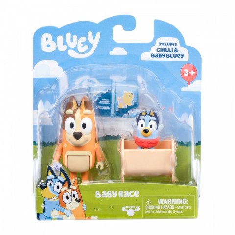Zestaw figurek Bluey 2-pak Baby Bluey i Chilli