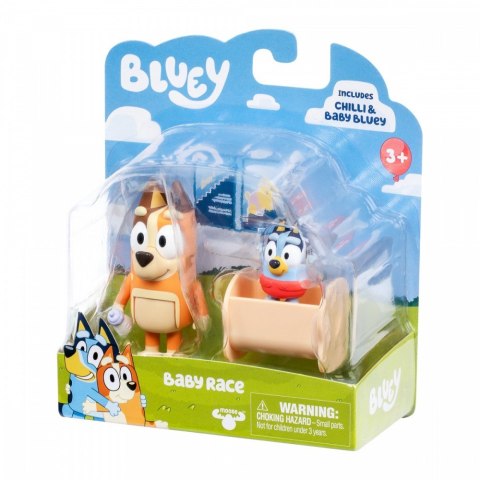 Zestaw figurek Bluey 2-pak Baby Bluey i Chilli
