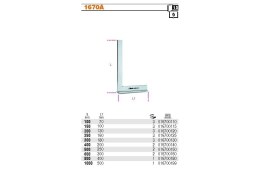 KĄTOWNIK POWIERZCHNIOWY ZE STOPKĄ 100MM