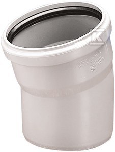 KOLANO HT 50/15 BIAŁE SANITARNE