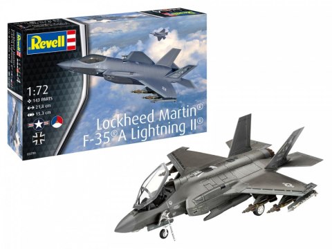 Model plastikowy Lockheed Martin F-35A Lightning II 1/72