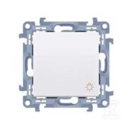 PRZYCISK ŚWIATŁO Z.AUTO BIAŁY SIMON10