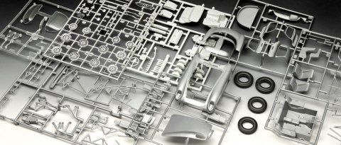 Zestaw upominkowy Mercedes Benz 300 1/24