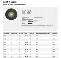 KLINGSPOR TARCZA DO CIĘCIA METALU 350mm x 3,5mm x 32mm A24R Supra