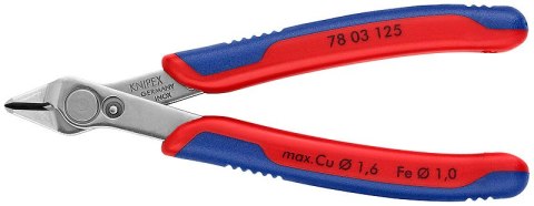 KNIPEX SZCZYPCE DLA ELEKTRONIKÓW 125mm