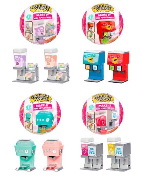Figurki Miniverse Make It Mini Appliances display 8 sztuk