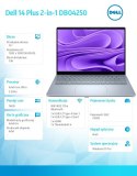 Laptop Dell 14 Plus 2-in-1 DB04250 Win11Pro Ultra 7 256V/16GB/512GB SSD/14.0 FHD+ Touch/Arc/WLAN + BT/Backlit Kb/4 Cell/3Y ProSu