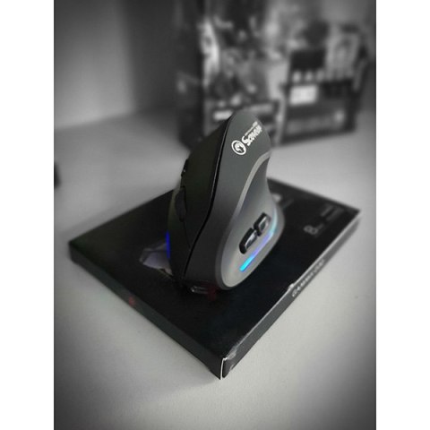 Mysz bezprzewodowa, Marvo M703W, czarna, optyczna, 2400DPI, EOL