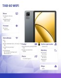 Tablet TAB 60 Wifi 10,1 cala 4/128GB Szary