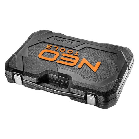 Zestaw narzędzi i nasadek10-078, 233 szt, Neo Tools