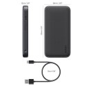 PB-Y46 Power Bank 10000 mAh 15W 2xUSB LED kabel USB-C
