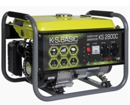 KS GENERATOR BENZYNOWY KSB 2800C 2,5kW 230V. BASIC (UZWOJENIE MIEDZIANE)