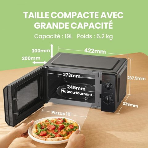 Kuchnia mikrofalowa CMO-MP012OC-BK COMFEE