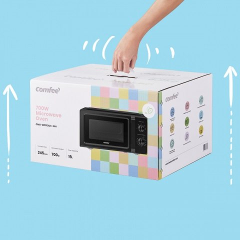 Kuchnia mikrofalowa CMO-MP012OC-BK COMFEE
