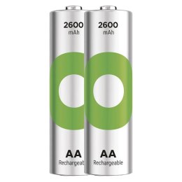Akumulatorki R6/AA Ni-MH 2600mAh blister 2szt. GP RECYKO